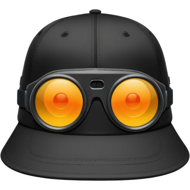 cp company hat with lenses emoji