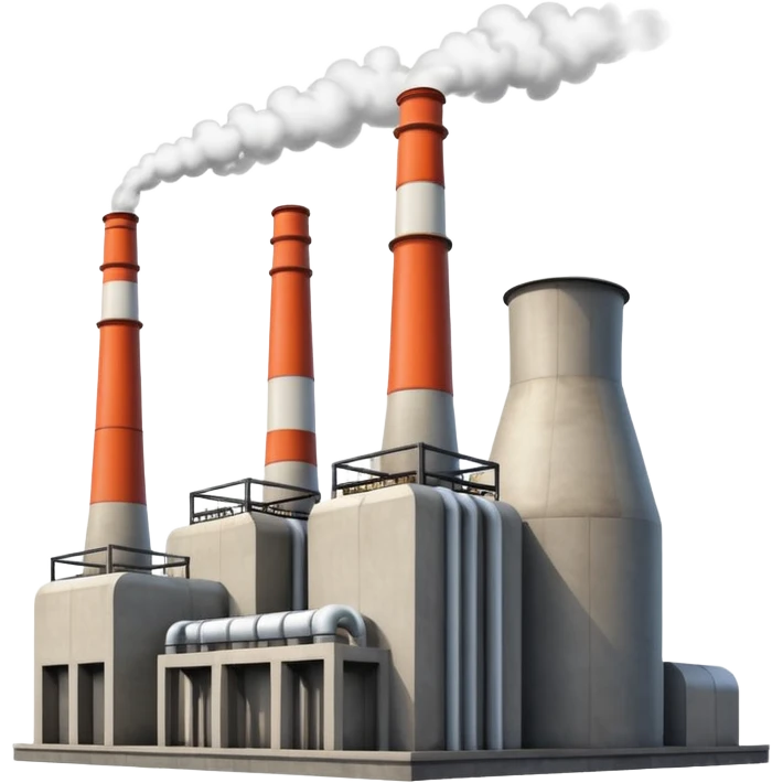 Thermal power plant emoji