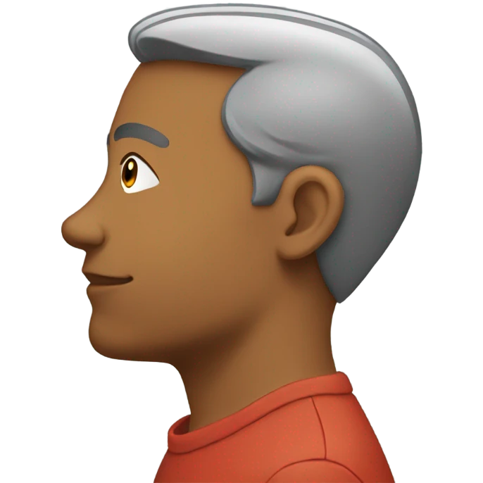 Side profile emoji