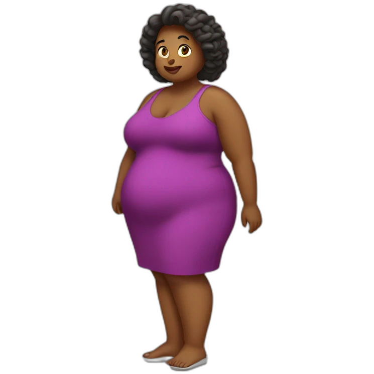 obesity women emoji