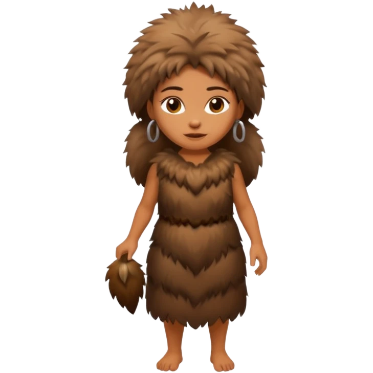 Cave woman  emoji