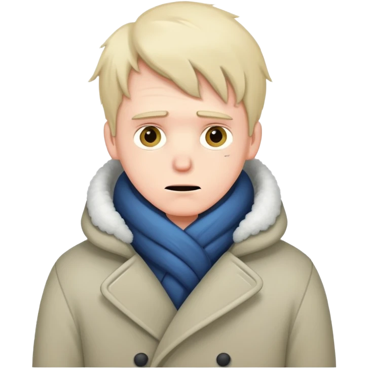 freezing man emoji
