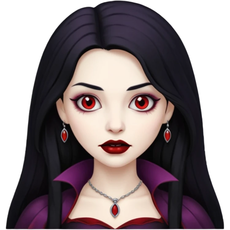 vampire woman. emoji