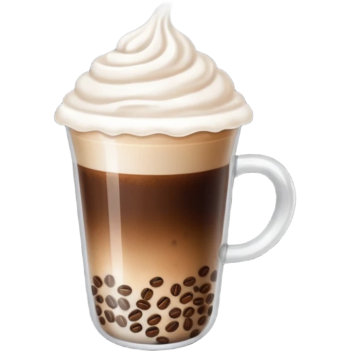 make a cup of coffee like this 🧋 emoji