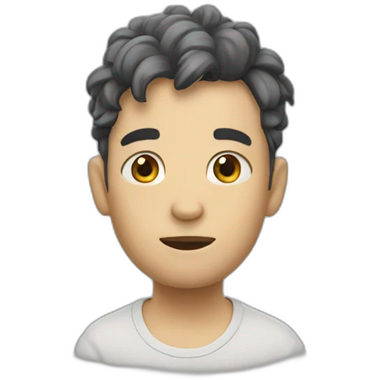 Nuage ronge emoji