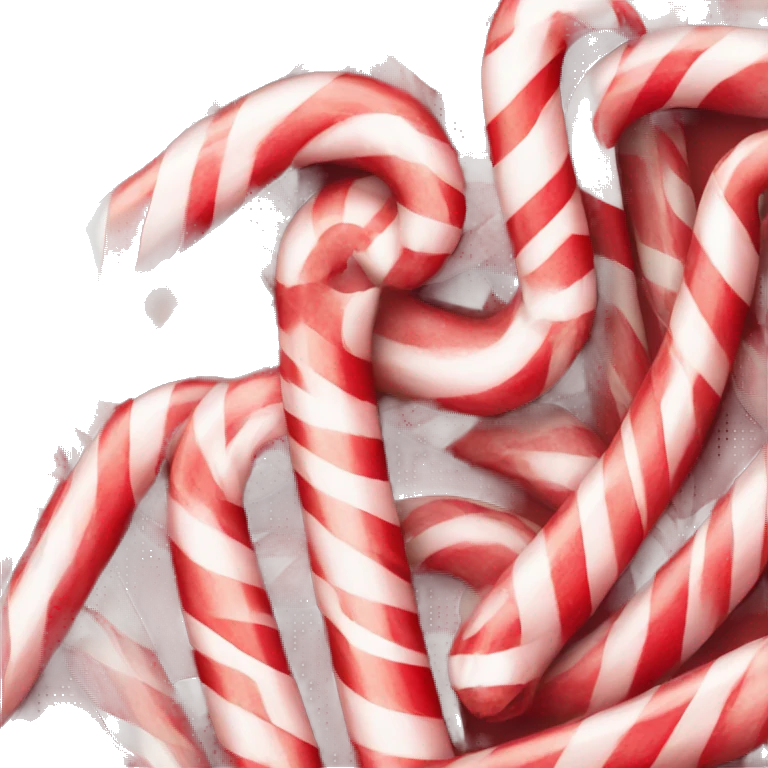 Candy cane emoji