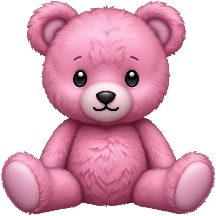 핑크색 곰돌이 emoji