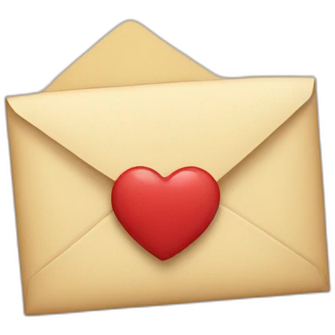 love letter emoji