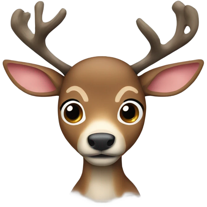 Tony tony chopper blue nose reindeer  emoji