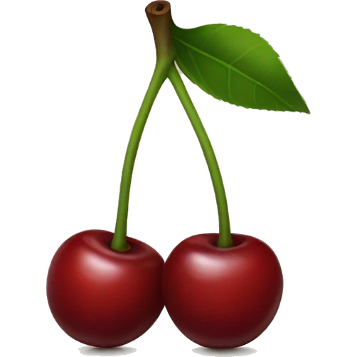 2 cherries emoji