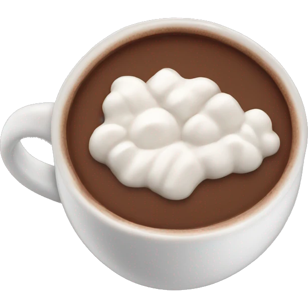 hot chocolate  emoji
