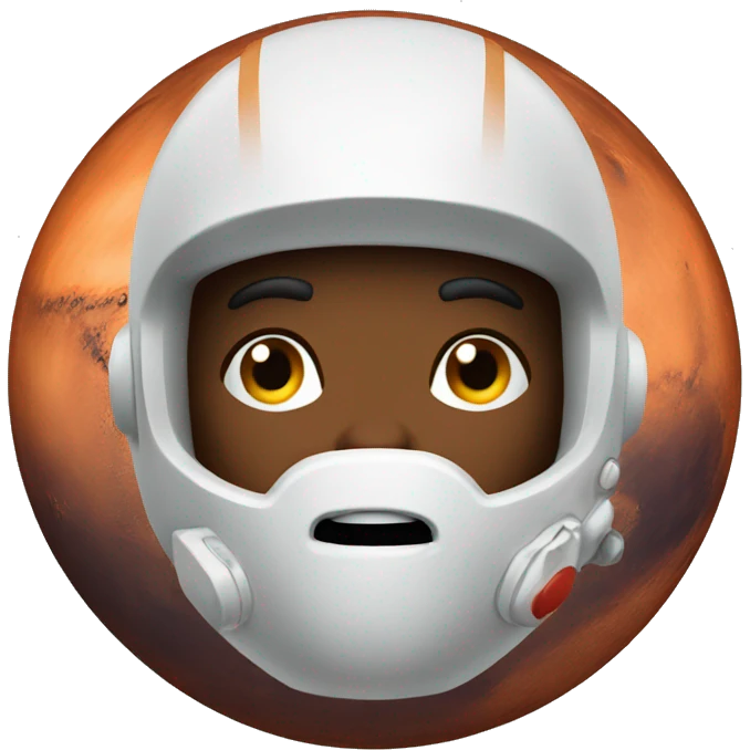 Mars  emoji