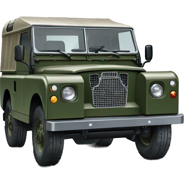 land rover forward control emoji