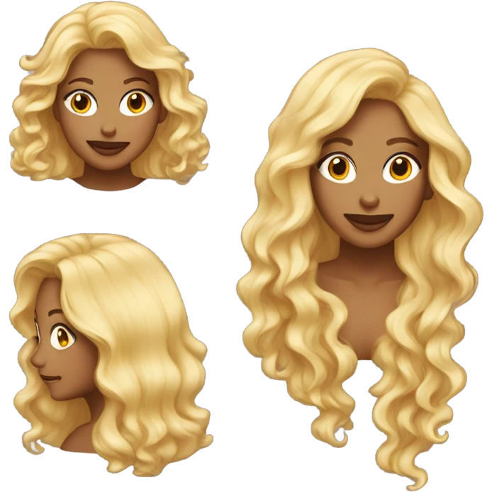 Lady with locks emoji