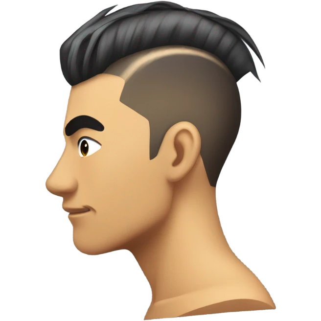 Ninja low taper fade emoji