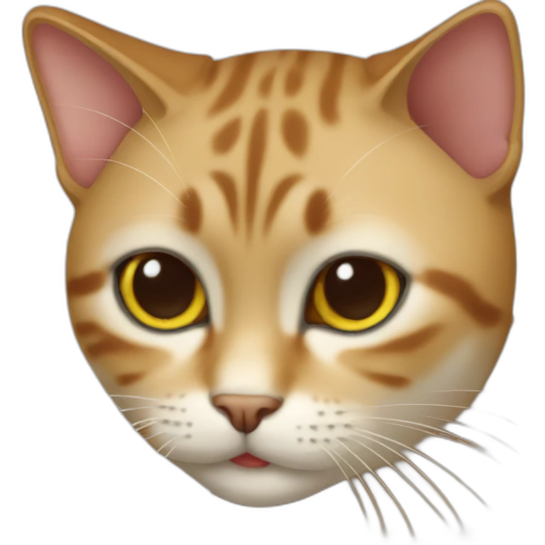 Thai cat brown emoji