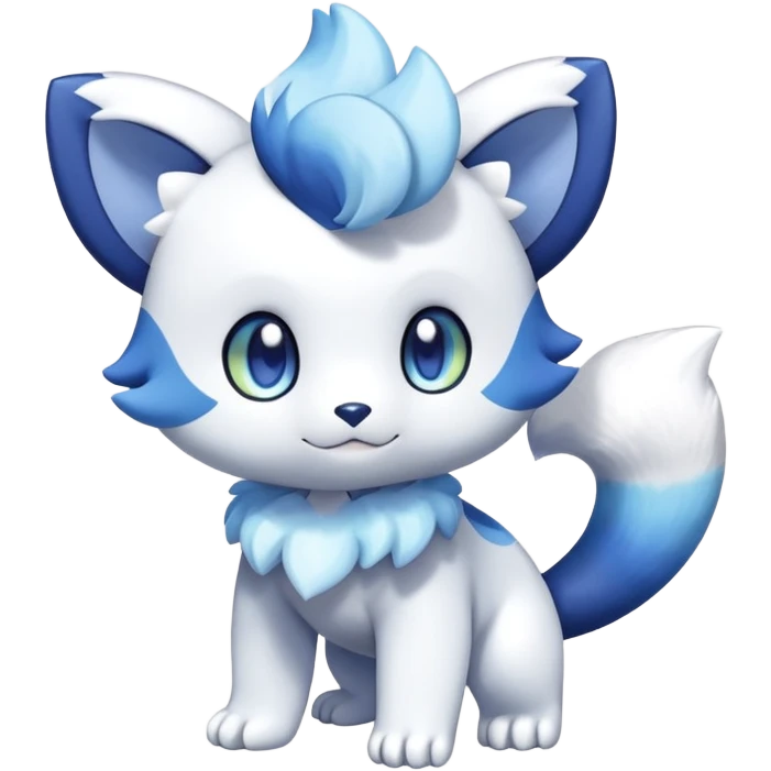 Shiny Espurr-Meowstic-Oshawott-Hybrid (Full body) emoji