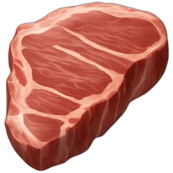 Dinosaur steak emoji