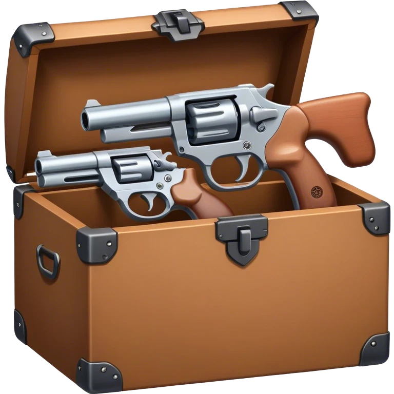  box with guns emoji