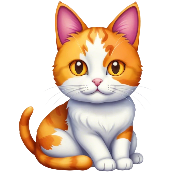 cat artist painting pic emoji