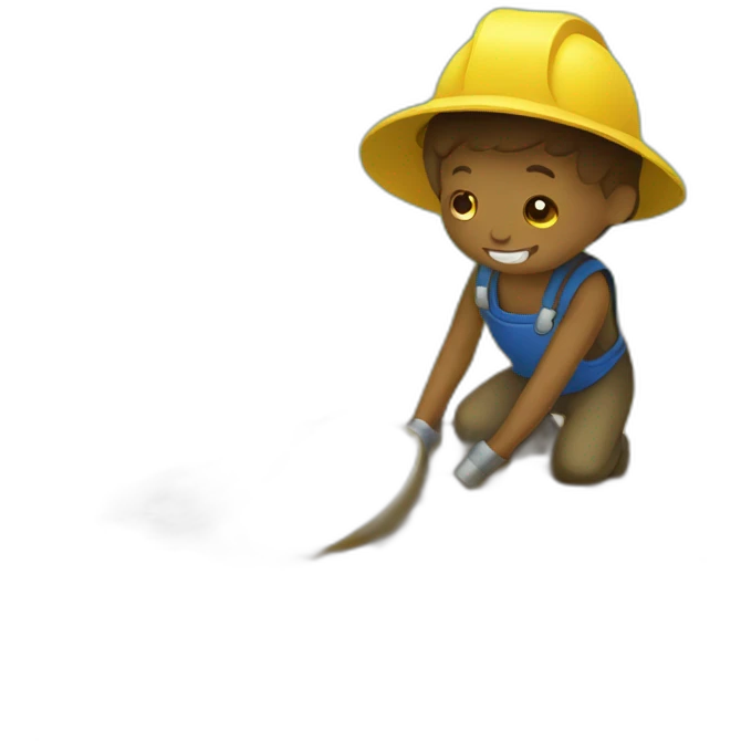 Sweet Poteto digging emoji