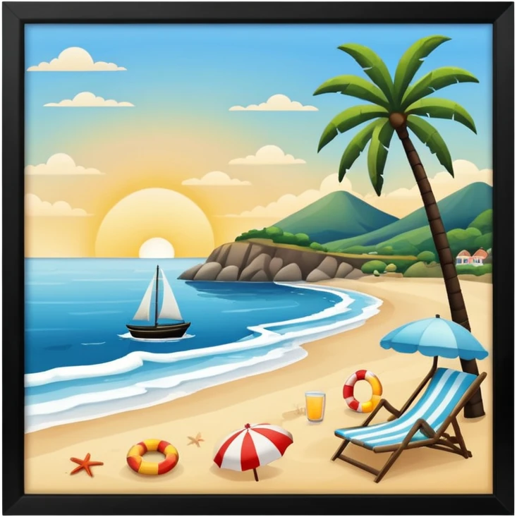 seaside emoji