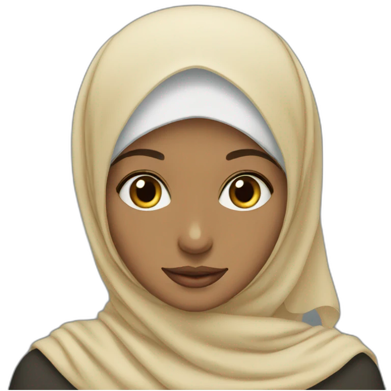 hijabi girl emoji