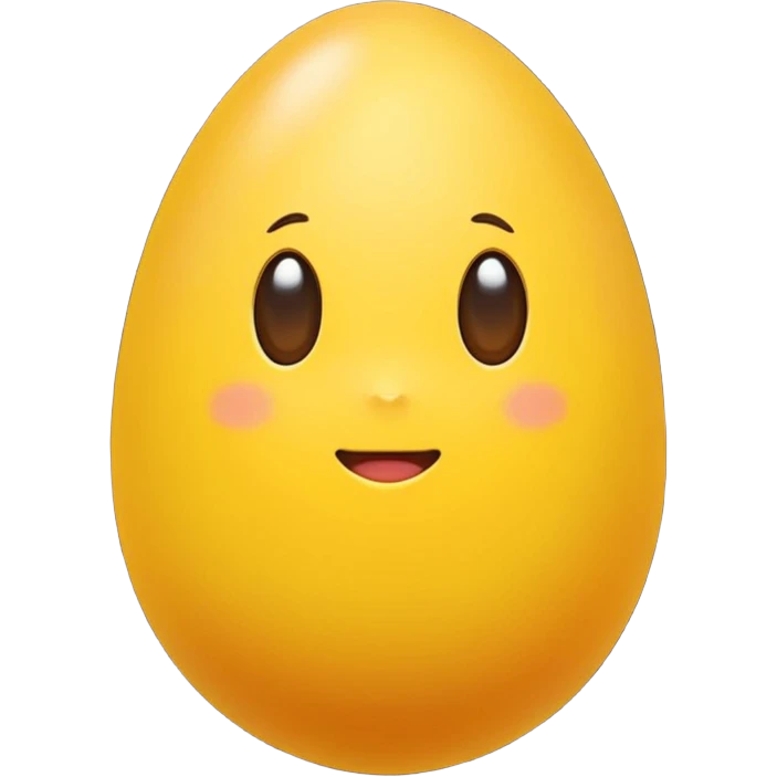 yellow egg emoji