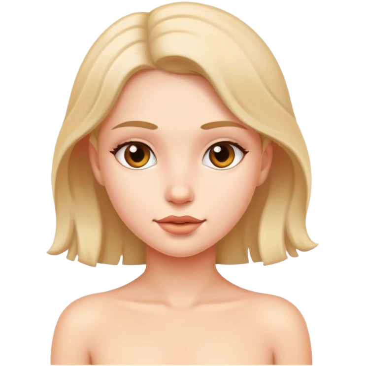 Nude girl emoji