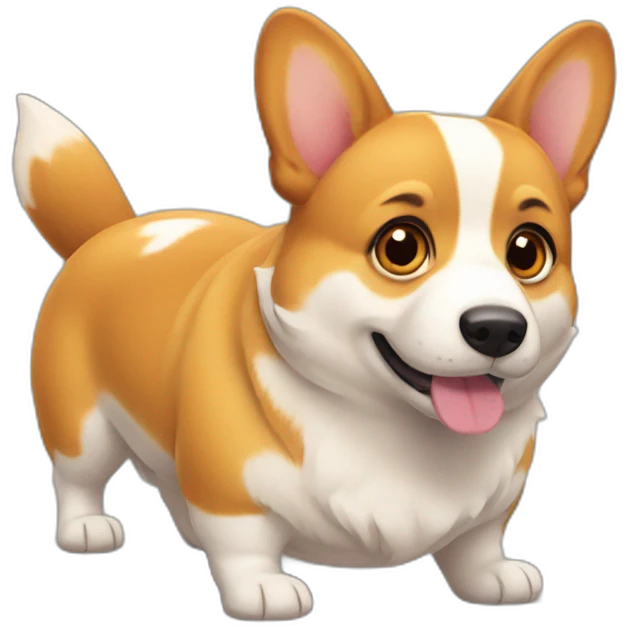 Chonk corgi emoji
