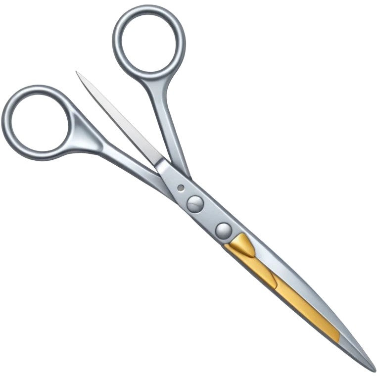 silver scissor emoji