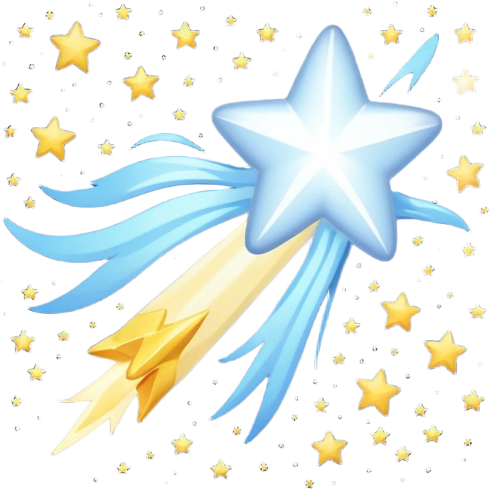 estrella fugaz emoji