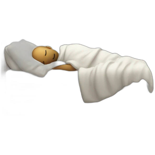 dead sleeping emoji