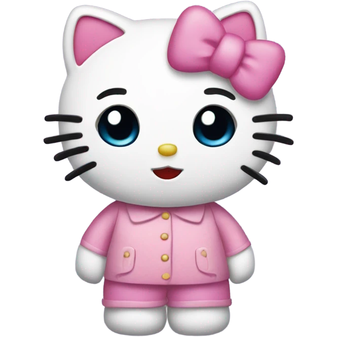 Cute hello kitty emoji