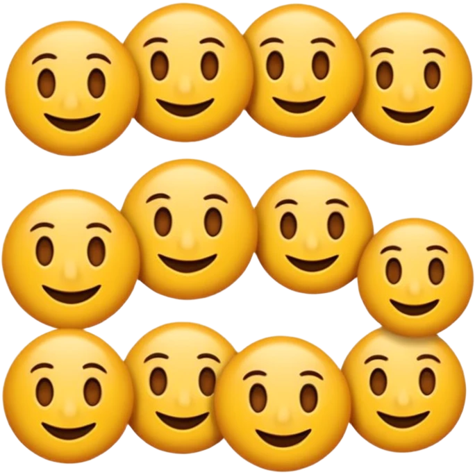 El işareti yumruk yap. Baş parmağı işaret ve orta parmağın arasından çıksın  emoji