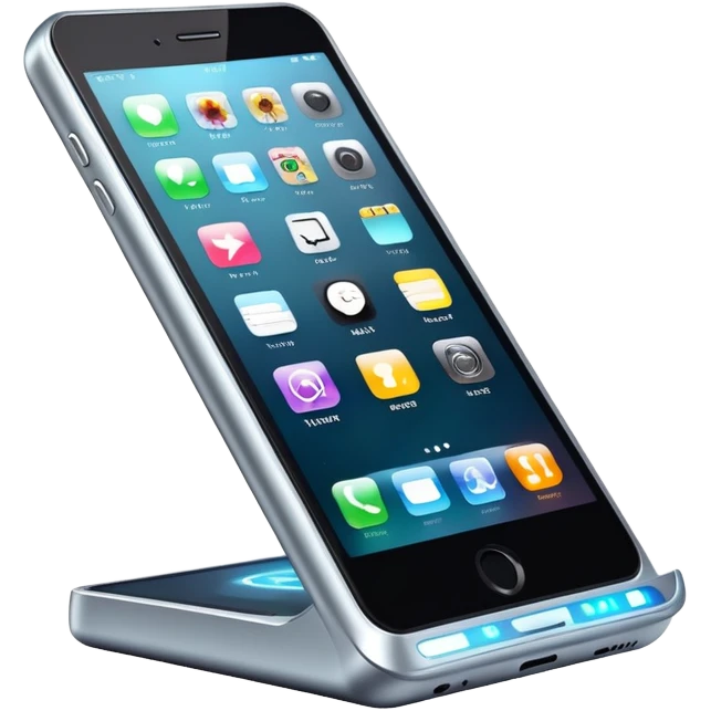 Hyper Futuristic phone emoji