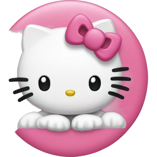 Hello kitty emoji