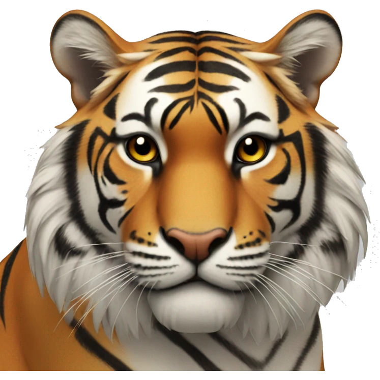 Tiger head  emoji