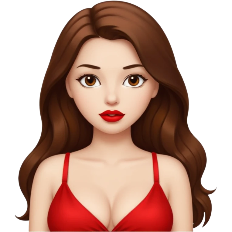 Sexy girl big breasts  emoji