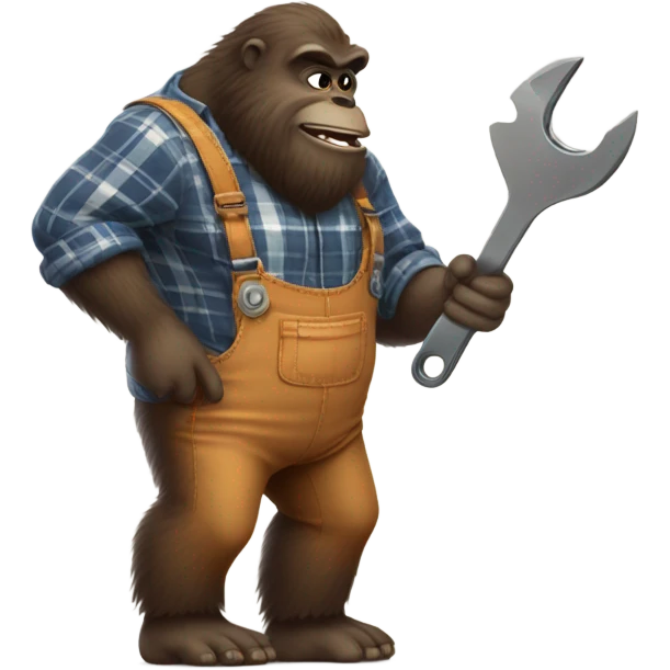 Plumber Bigfoot  emoji