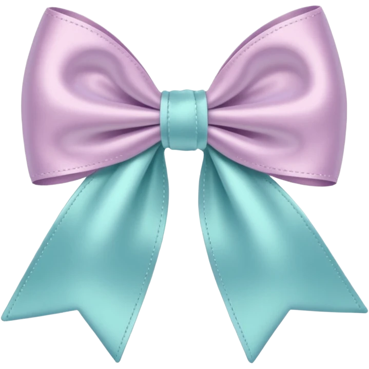 pastel bow emoji