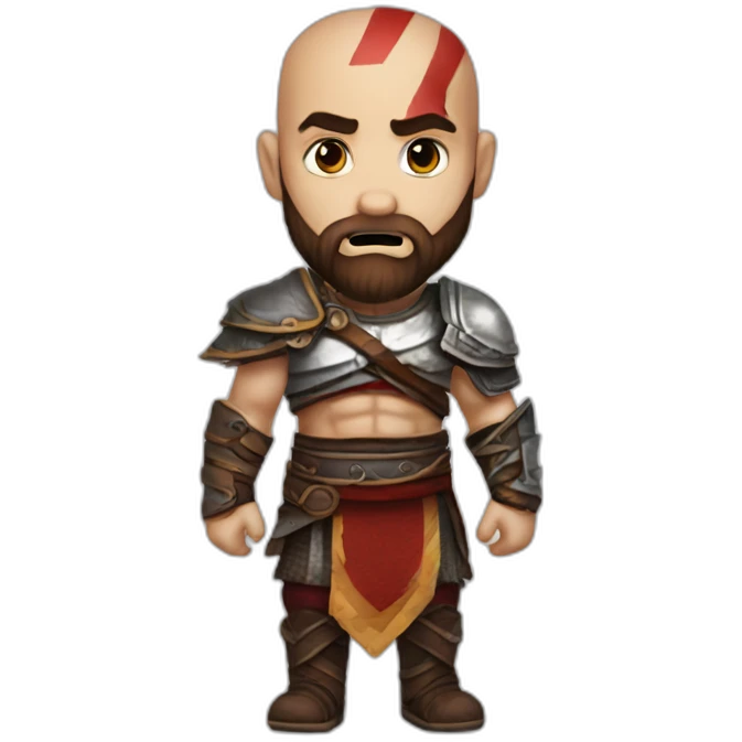 Kratos as devops emoji