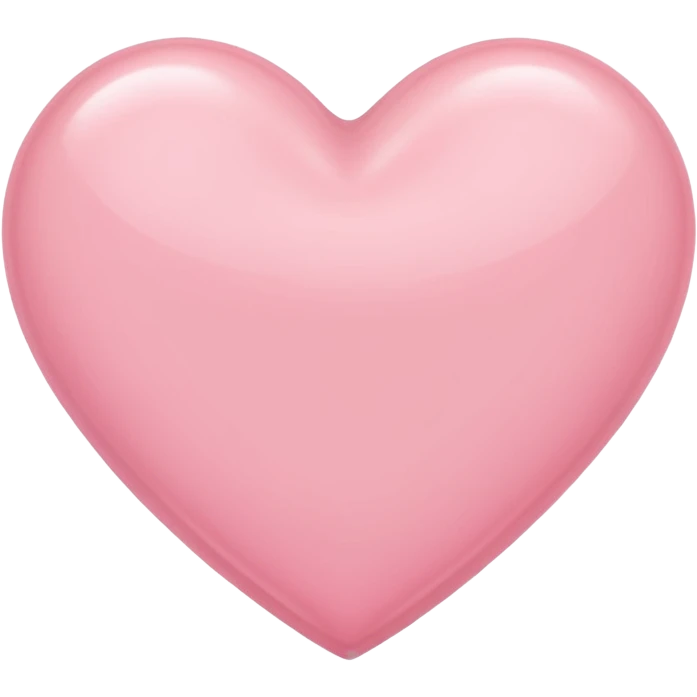 Can u make me a light pink heart  emoji
