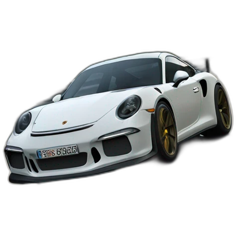 Porsche gt3 entrain de rouler sur la route emoji