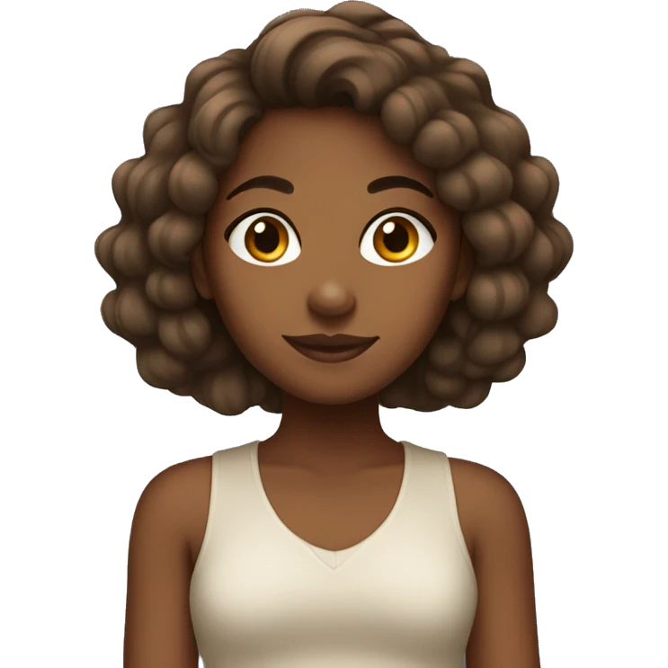 brown girl emoji