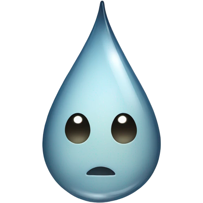 Lovely sad emoji