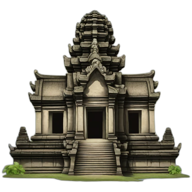 Angkor temple emoji