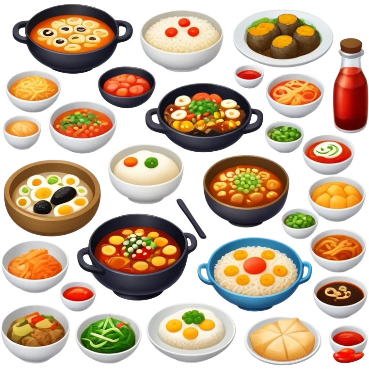 korea food emoji
