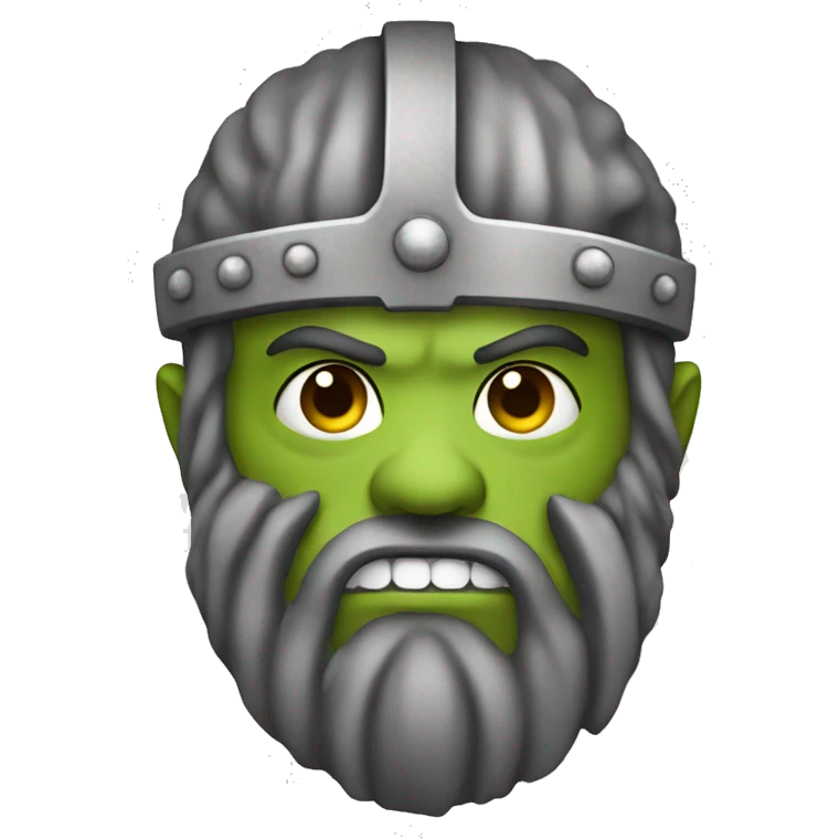Viking zombie emoji