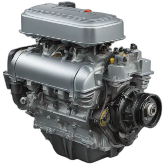 six cylinder motor emoji